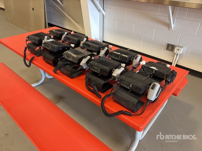 Quantity of (10) Icom VHF Radia