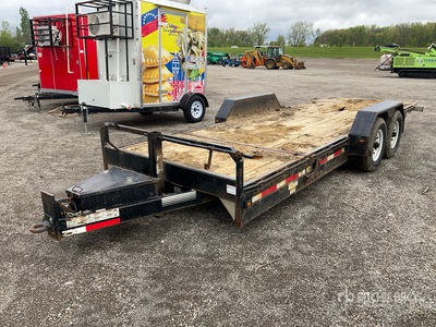 2018 CMI 24 ft T/A Equipment Trailer