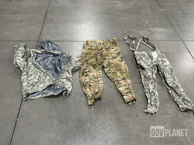 (35) Wet Weather Jackets, (9) Pairs of Wet Weather Trousers & Assorted Items