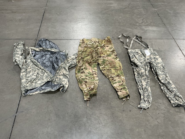 (35) Wet Weather Jackets, (9) Pairs of Wet Weather Trousers & Assorted Items
