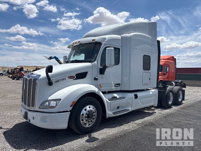 2019 Peterbilt 579 6x4 T/A Sleeper Truck Tractor