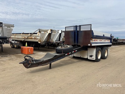 14 ft T/A Pup Dump Trailer