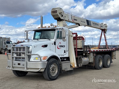 National 500C 15 ton Straight Boom on 2006 Peterbilt 335 6x4 Camion à Fèche