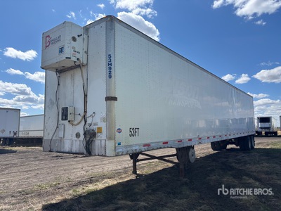 2008 Utility 53 ft x 102 in T/A Heated Remolque de furgoneta