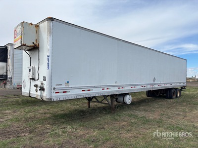 2014 Manac 53 ft x 102 in T/A Heated Van Trailer