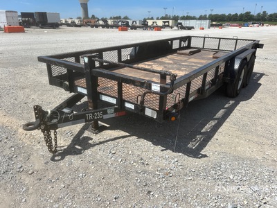 2008 Big Tex 14PI-18 18 ft T/A Trailer utilitario