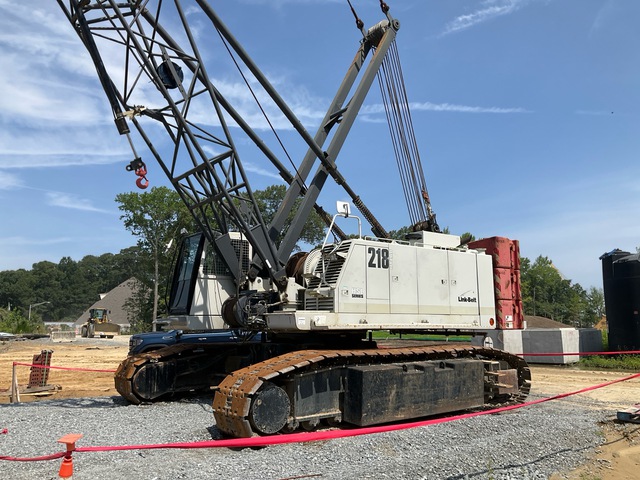 2007 Link-Belt 218 Hylab 110 ton Lattice-Boom Crawler Crane