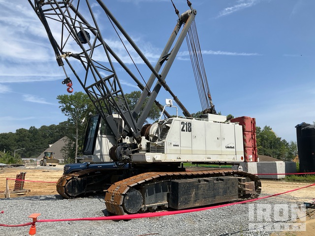 2007 Link-Belt 218 Hylab 110 ton Lattice-Boom Crawler Crane