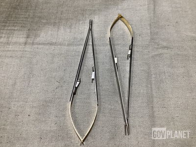 (6) CareFusion CH8589 Vital Castroviejo Needle Holders