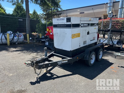 2021 Multiquip DCA-45SSIU4F 36 kW Mobile Generator Set (Inoperable)