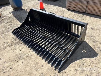 Jenkins 74 in Skeleton Skid Steer Bucket (Unused)