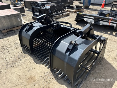 Jenkins 74 in Skeleton Skid Steer Grapple (Unused)