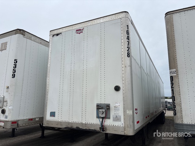 2021 Wabash 53 ft x 102 in T/A Van Trailer
