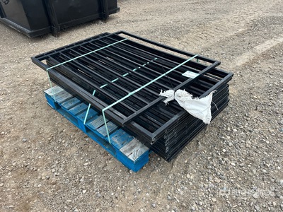 Iron Eagle 28 in x 60 in 39 ½" w x 48" h Metal Fencing