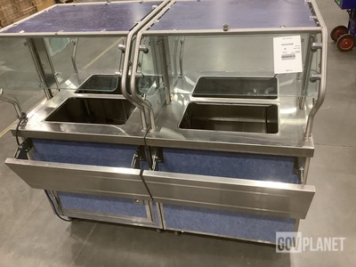 (2) CounterCraft TST-32SS Mobile Serving Counters