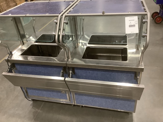 (2) CounterCraft TST-32SS Mobile Serving Counters