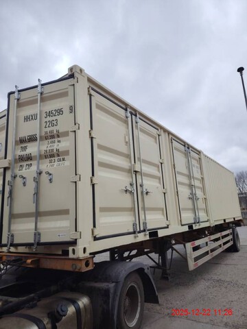 2025 20 ft Standard Open-Sided Storage Container