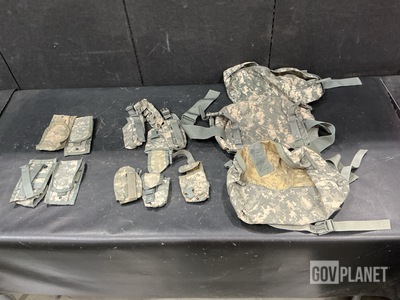 (112) Flash Bang Grenade Pouches, (330) M4 Two Mag Pouches & (56) Waist Packs