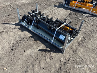 Quantity of (8) 2026 VICSEC VCA-8 Mini Excavator Attachments (Unused)