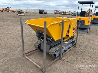 2026 SDLOOL SL-X1200J Stand-On Swivel Mini Crawler Carretilla para hormigón (Unused)