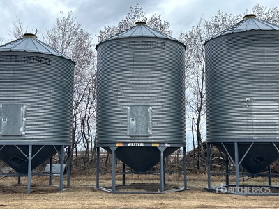 Westeel 1650 6 Ring Hopper Grain Bin