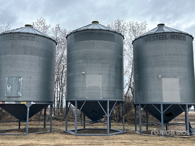 Westeel 1650 6 Ring Hopper Grain Bin
