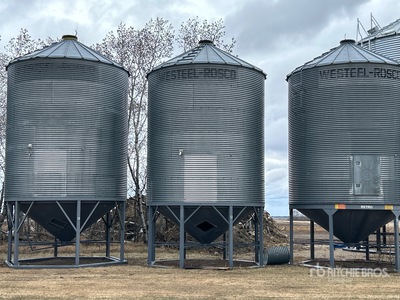 Westeel 1650 6 Ring Hopper Grain Bin