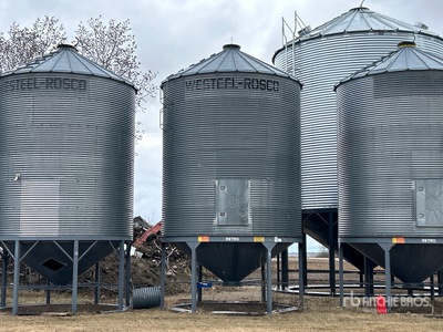 Westeel 1650 6 Ring Hopper Grain Bin