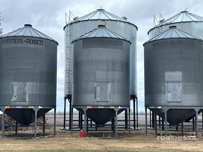 Westeel 1650 6 Ring Hopper Grain Bin