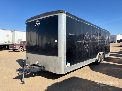 2012 Forest River Blazer 24 ft T/A Enclosed Trailer