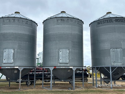 Westeel 1650 6 Ring Hopper Grain Bin