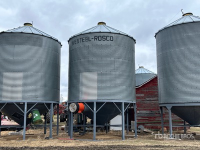 Westeel 2000 5 Ring Hopper Grain Bin