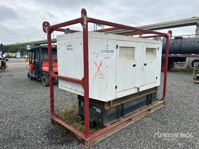Stateline SJ125 125 kW Skid-Mounted Groupe électrogène (Inoperable)
