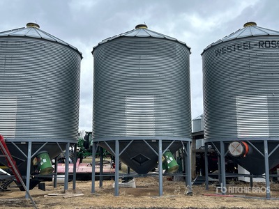 Westeel 2000 5 Ring Hopper Grain Bin