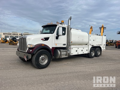 2017 Peterbilt 567 2000 gal 6x4 Fuel & Lube Truck