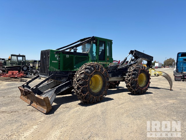 John Deere 648H 4x4 Wheeled Skidder