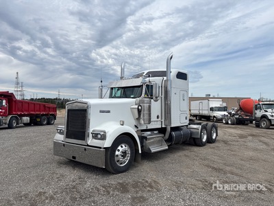 2001 Kenworth W900 6x4 T/A Sleeper Truck Tractor