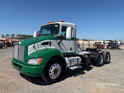 2016 Kenworth T370 6x4 T/A Day Cab Truck Tractor