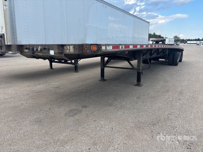 2016 Fontaine 48 ft T/A Spread Axle Pritsche Anhänger