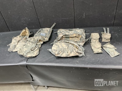 (18) Waist Packs, (64) M4 Two Mag Pouches & Assorted Items