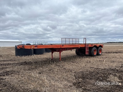 30 ft T/A Hiboy Flatbed Trailer