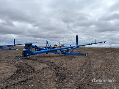 2012 Brandt 1390 HP 13 in x 90 ft Swing Grain Auger