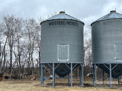Westeel 1650 5 Ring Hopper Grain Bin