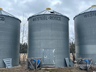 Westeel-Rosco +/- 2000 bu 6 Ring Grain Bin