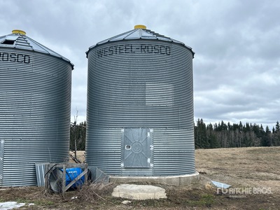 Westeel-Rosco +/- 2000 bu 6 Ring Grain Bin