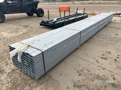 Quantity of (80) 19 ft 8 in Hot Dipped Galvanized Steel Slangen (Unused)