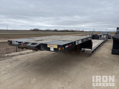 2019 J & J 54 ton Tri/A Double Drop Removable Gooseneck Lowboy Trailer