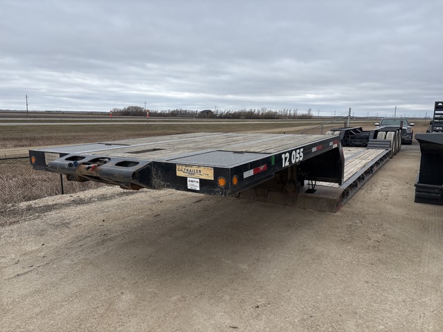 2019 J & J 54 ton Tri/A Double Drop Removable Gooseneck Lowboy Trailer