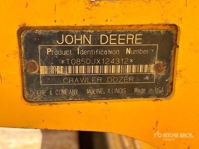 2006 John Deere 850J LT Tractor de cadenas