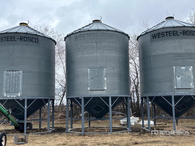Westeel 1650 5 Ring Hopper Grain Bin